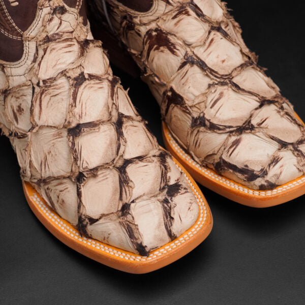 AUTHENTIC Mink Pirarucu – Square Toe