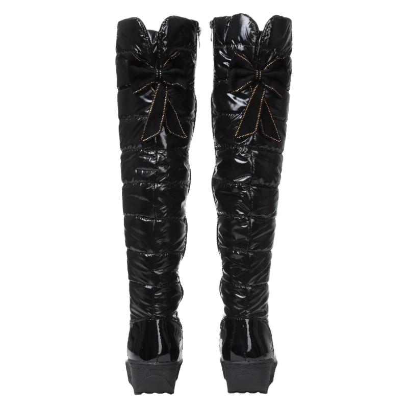 Women's Winter Thigh High Boots Thick Sole