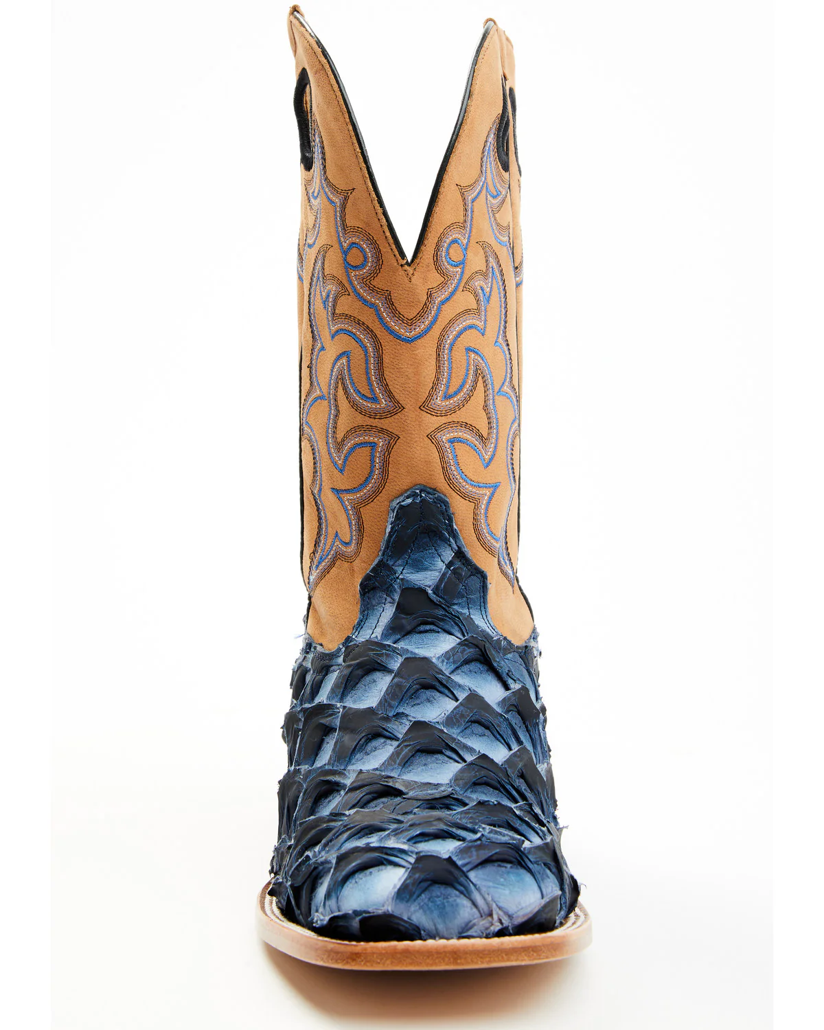 Cody James Blue Exotic Piraroucu Western Boots