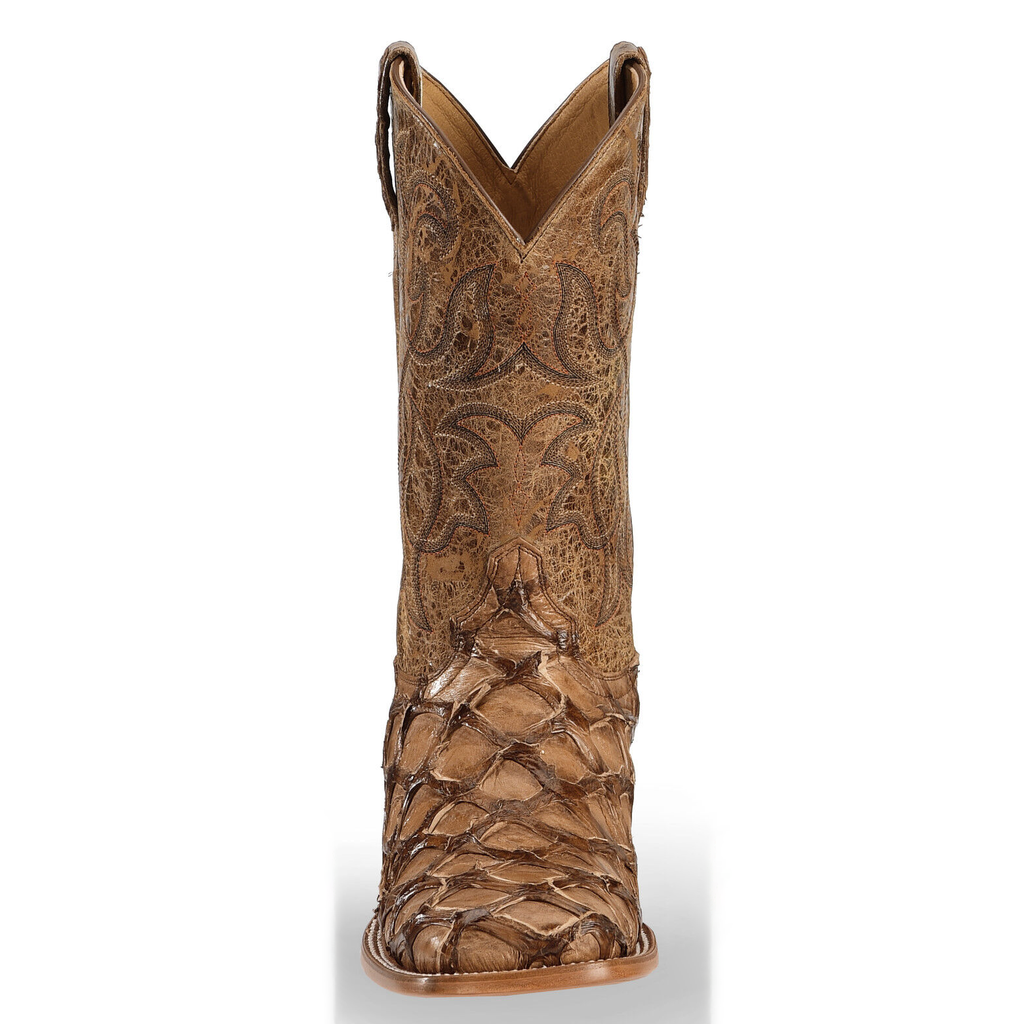 Cody James Men's Pirarucu Exotic Boots - Broad Square Toe