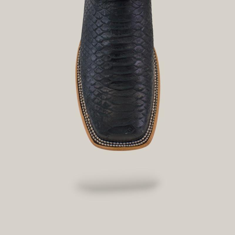 Walker - Black - Square Toe Mens Boots