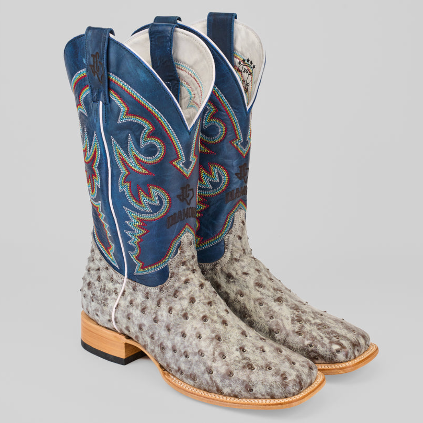 Russell - Rustic Gray - Square Toe