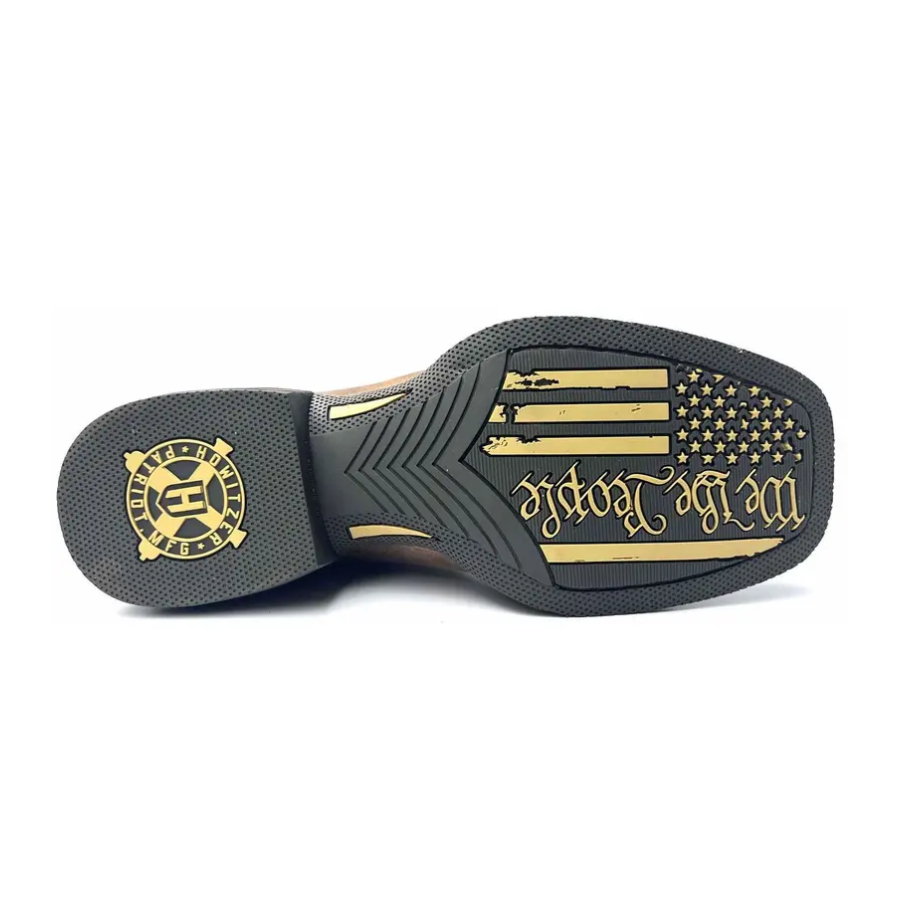 Howitzer Style Men's Boots Shoes Freedom Stamp