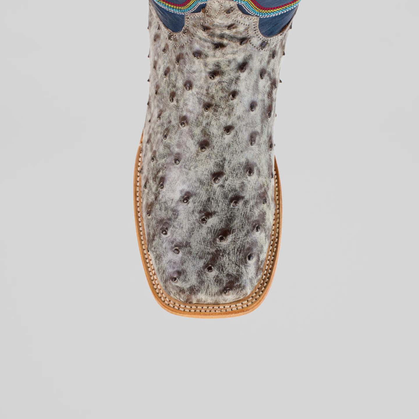 Russell - Rustic Gray - Square Toe