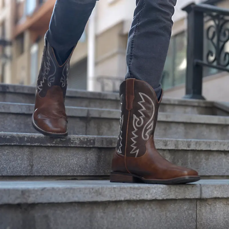 Durable Classic Retro Resistant Cowboy Boots