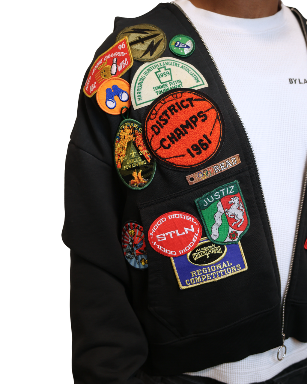 Men's Fashion Patchwork Hoodie Series -Yellow