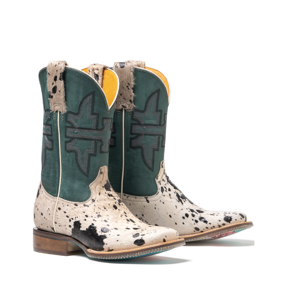 Women's Shaggy Spot Western Style Boots