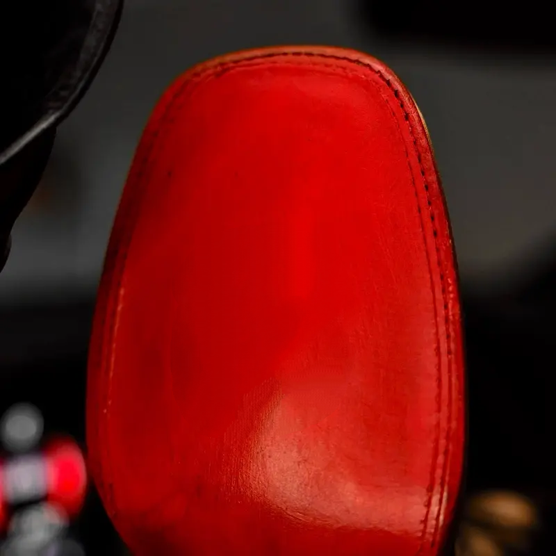 Men’s Matte Black Python Cowboy Boots