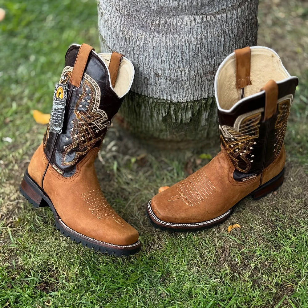 Classic Cowboy Boots-vintage Embroidery