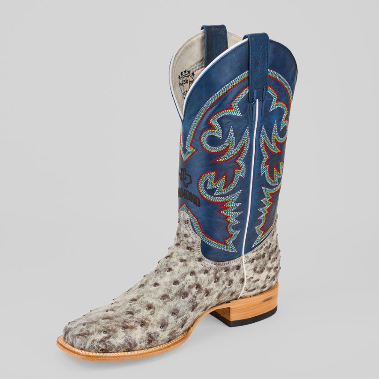 Russell - Rustic Gray - Square Toe