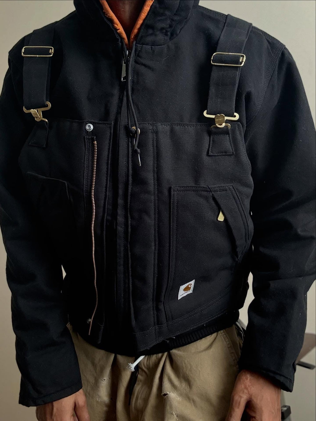 One-of-a-Kind Harness Utility Jacket