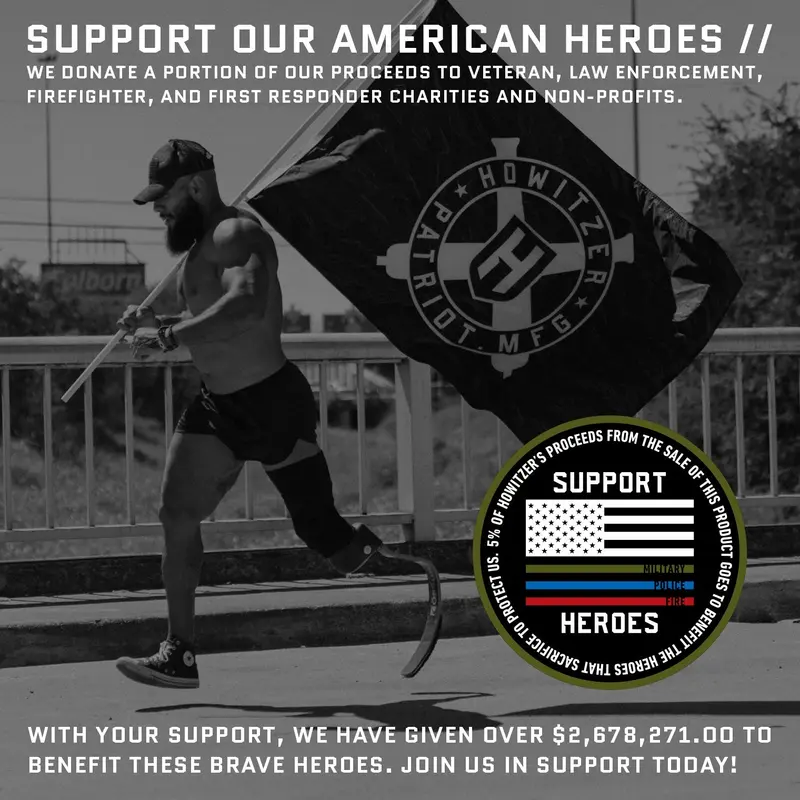 Howitzer Style Men's Boots Shoes Freedom Stamp