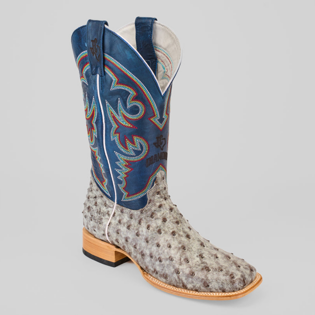 Russell - Rustic Gray - Square Toe