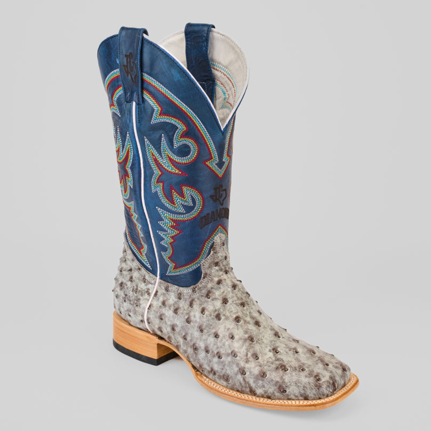 Russell - Rustic Gray - Square Toe